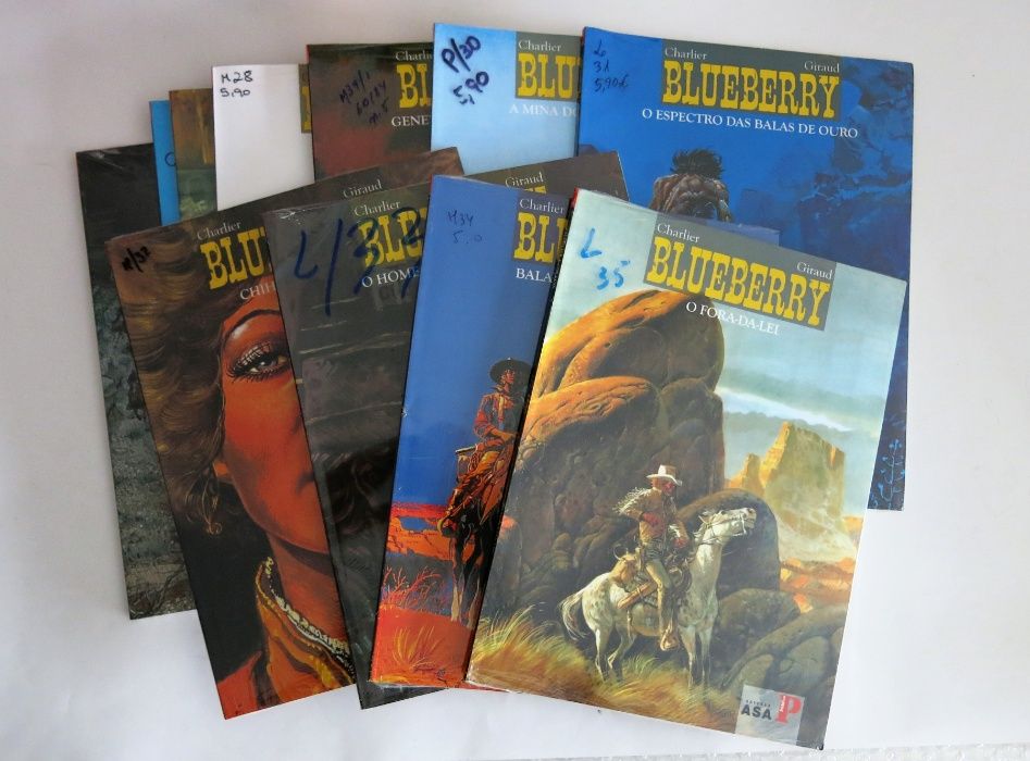 Banda Desenhada Blueberry (novos/embalados), CADA
