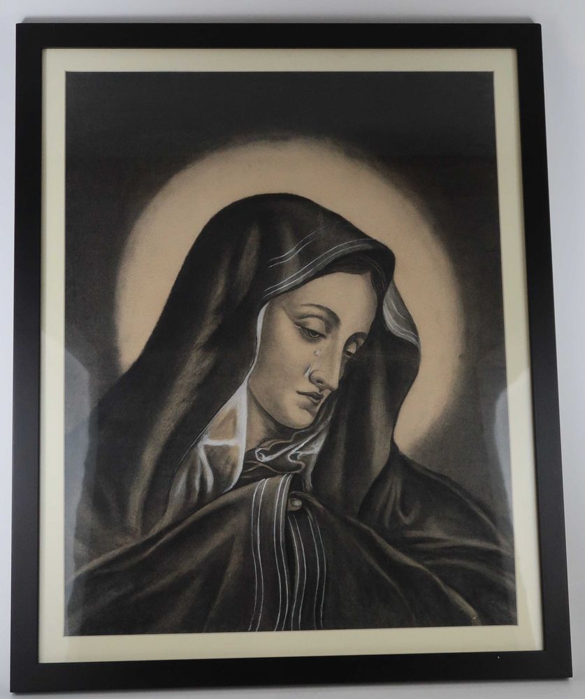 Desenho a Carvão 54 cm