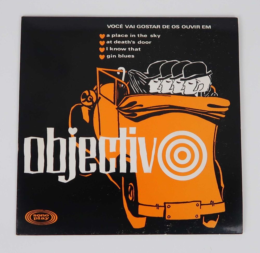 Objectivo ‎ – Um lugar no céu - Vinil, 7", 45 RPM