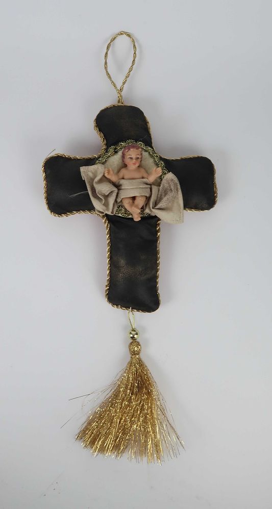 Meninos Jesus, deitado e na almofada, CADA