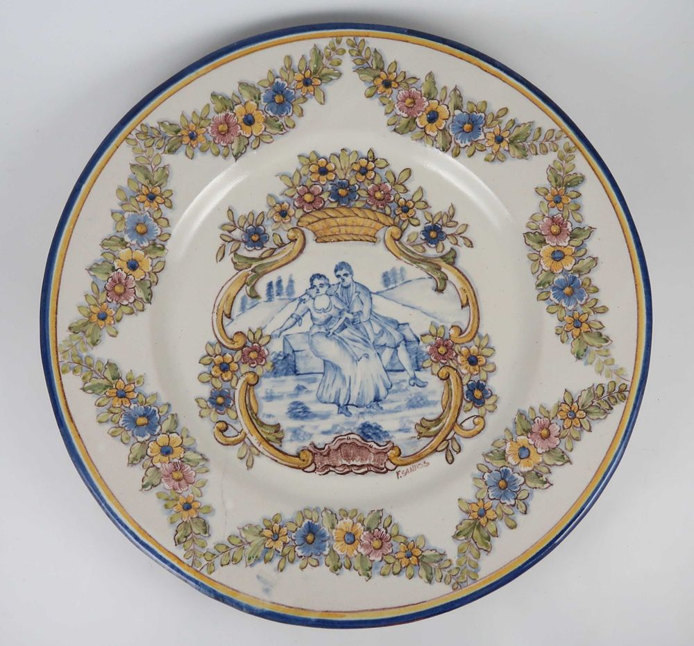 Grande Prato da Fabrica de Santana (Sant ´Anna) - 37 cm