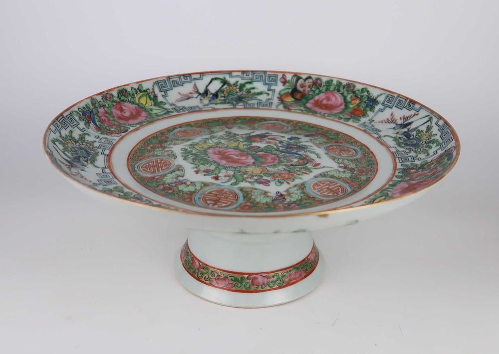 Fruteira em Porcelana da China - Família Rosa - Séc. XIX/XX