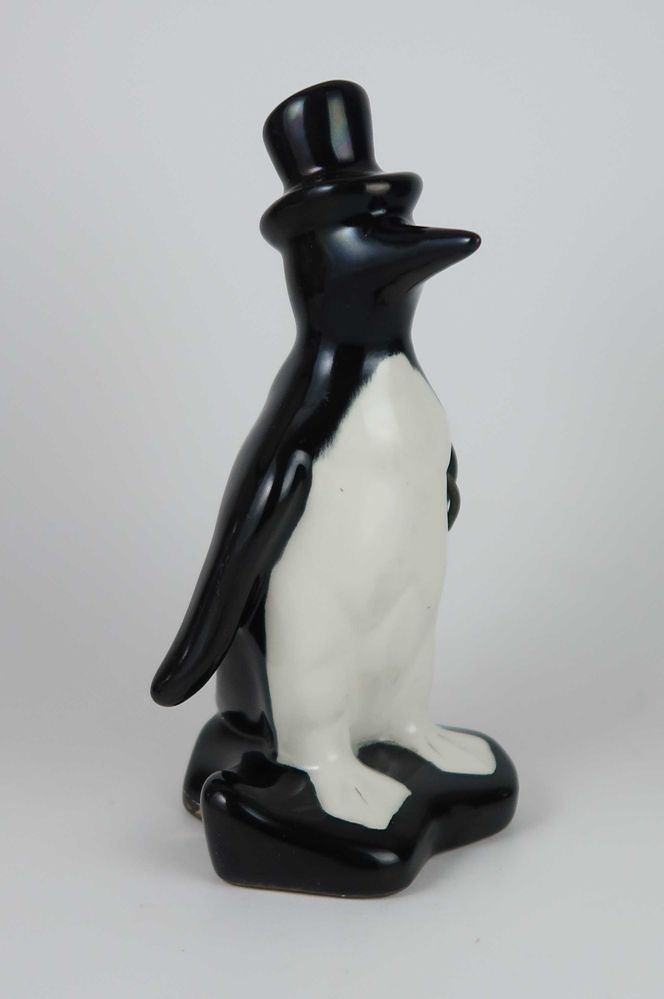 Pinguim com cartola - Art Deco