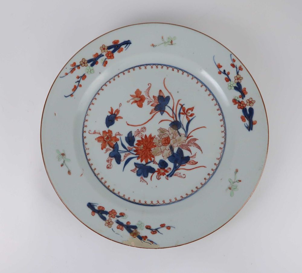 Prato Porcelana da China Companhia das Índias Séc. XVIII (Ref. 8)