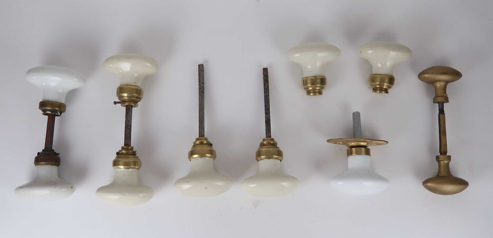 Lote de Maçanetas ovais antigas Francesas