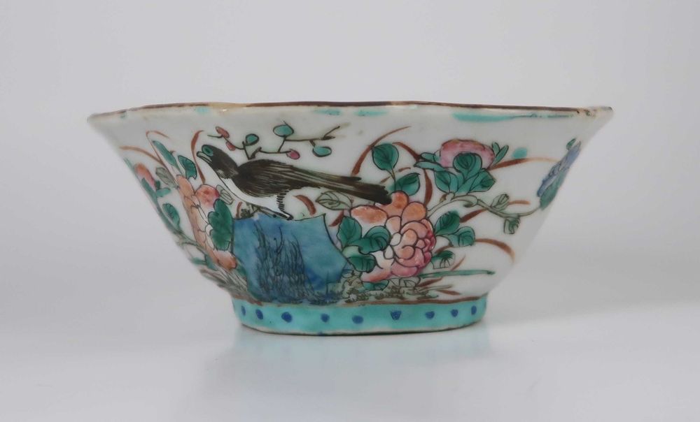 Taça em porcelana da China Séc. XIX